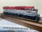 Emd Leasing #1 SD70M Deisel Loco Dc/dcc Ready Ho Scale -"genesis" New Oop. Fixed Price $269.95.