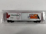 Micro-trains 07700160 Scale Manitoba 50' Standard Single Door Boxcar #1870. Fixed Price $24.95.