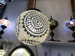 Moroccan Hanging Lighting Lantern, Silver Crystals Beads. Brand New!. Fixed Price $350.00.