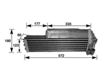 Evaporator, Air Conditioning Mahle Ae 37 000S. Fixed Price $153.24.