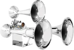 69991 Chrome Heavy Duty 12/24V Train Horn With Triple Brass Trumpet For Superior. Fixed Price $557.99.