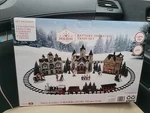 Holiday Time 2025 Battery Operated Train Set Locomotive Rail Cars Track New. Fixed Price $19.99.