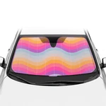 Bdk Retro Wave Automotive Windshield Sunshades Accordion Folding Style - Wind.... Fixed Price $22.90.