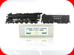 Scale Brass ***santa Fe*** 4-6-4 Hudson Locomotive #3462 -- Tenshodo 139, Pfm. Fixed Price $299.95.