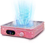 Xiszmog Cordless Nail Dust Collector Rechargeable Powerful Suction 10 Speed. Fixed Price $111.95.