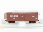 NN3 Scale Micro-trains Mtl 15110 Msry Montana Southern 30' Wood Box Car #500. Fixed Price $34.95.