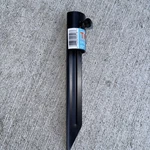 Lamplight Tiki Metal Torch Stake Black 10.61 In. Outdoor Backyard Decor. Fixed Price $9.00.