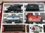 Lgb 72423 - Freight Train Starter Set Light And Smoke Scale Original Box. Fixed Price $331.49.