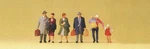 Preiser 88549 Z Walking Travelers #2 Figures (set Of 6). Fixed Price $20.87.