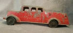 Vintage 40-50'S Tootsie Toy Mack L-line Pumper-ladder Fire Engine Truck. Fixed Price $12.99.
