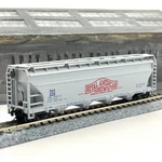 Ak-sar-ben Scale 9130 Royal American Shows 4 Bay Acf Centerflow Hopper Ras 235. Fixed Price $34.99.