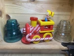 2002 Hasbro Candy Land Train 3AA Sings Motion 24PCS Track Signs Cars. Tested. Fixed Price $75.00.