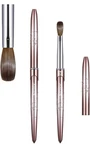 Acrylic Nail Size 8,KEMEISI 100% Pure Kolinsky Art Brushes Sturdy .... Fixed Price $15.99.