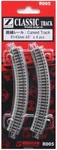 Rokuhan R005 Classic Curved R145-45 Deg Pcs Z Scale W/ Tracking #. Fixed Price $9.99.