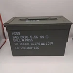 M2A2 M2A1 50 Cal 5.56MM Ammo Can Military Surplus Usa. Fixed Price $49.95.