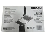 Broan Powerheat Bathroom Exhaust Fan & Heater Cfm BHF80 Non-lighted Model. Fixed Price $75.00.