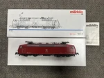 + Marklin Ho Br 120.1 Red Electric Locomotive W/ Box 3553. Fixed Price $150.00.