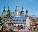 Faller Town Hall With Fire Station 191835 Ho Scale. Fixed Price $112.00.