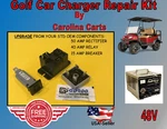 50AMP Upgrade Golf Battery Charger Repair Kit Club Car 48 Volt POWERDRIVE2 22110. Fixed Price $13.99.