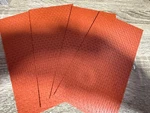 G Scale Textured Brick For Trains & Models - Four 8"X4" Plastic Sheets. Fixed Price $17.99.