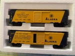 Marklin 4858 Alaska Railroad Boxcar Set. Fixed Price $122.96.
