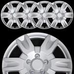 16" Set Of 4 Covers Full Rim Snap On Hub Caps Fit R16 Tire & Steel Wheels. Fixed Price $54.99.