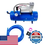 Llnseauto Dc 12V 150PSI Air Compressor Liter Tank 1.6 Gallon Fit For Train. Fixed Price $120.53.