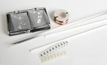 Ngineering NK0142 Ho Scale 18' Curved-neck Streetlight Kit -- With White Leds. Fixed Price $54.44.