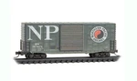 Scale Micro-trains #101 44 011 Northern Pacific 40' Boxcar Factory Weathered. Fixed Price $28.89.
