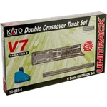Kato 20-866-1 Scale Unitrack V7 Double Crossover Set. Fixed Price $74.99.