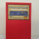 Microtrains Scale 4-CAR Runner Pack Box Golden West Service (gvsr). Fixed Price $90.00.