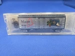 Scale Micro-trains Mtl 2100394 Maine State 40' Plug Door Box Car #1820 N360. Fixed Price $18.00.