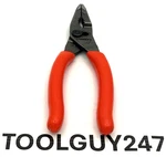 Snap LN44BCF Orange 5" Soft Grip Mini Long Nose Slip Joint Pliers Usa Tool. Fixed Price $62.95.