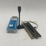 Rklin H0 5112 Uncoupling Track With 5113 Light Mast Tested. Fixed Price $17.59.