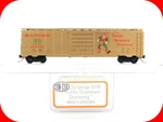 Scale **12 Drummers Drumming** Christmas Box Car Con-cor 02009N, Mtl Cplrs. Fixed Price $59.95.