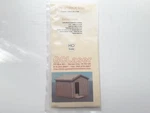 Gclaser, H0 Scale, #11391, Cut, (micro Plywood) Storage Shed Kit. Fixed Price $8.00.