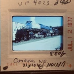 1977 Union Pacific Big Boy 4023 Steam Locomotive Omaha Ne 35MM Train Slide. Fixed Price $7.99.