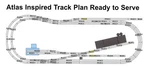 Rokuhan Z Scale Atlas Inspired Track Plan. Fixed Price $1437.28.