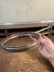 Aladdin Classic Wall Bracket Oil Hanger Lamps, Nickel-plated. Fixed Price $20.00.