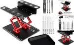 Epinon Rc Car Repair Stand Adjustable Lift Lower Workstation Tool Set. Fixed Price $61.67.