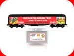 Scale ***chicago Rail Fair, 1948-1949*** Baggage Car --- Nse Mtl 19-04 **rare. Fixed Price $149.95.