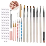 Neutechno 65PCS Nail Art Tools Set Professional 7PCS Brushes And 2PCS. Fixed Price $8.99.