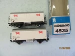 Ho - Marklin 4535 Beer Box Car "bell" Of The Sbb Cff (set 2) Nib. Fixed Price $40.00.