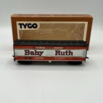 Vintage Tyco Ho Baby Ruth Billboard Reefer Car 355C Original Box Train Set. Fixed Price $6.99.