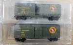 Micro Trains 20406-2 Gn Great Northern 40' Std Boxcars, Door 2538 2505. Fixed Price $40.00.