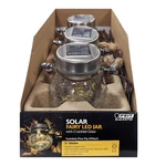 Feit Electric In. Glass Crackle Jar Hanging Lantern Clear (pack Of 3). Fixed Price $44.95.