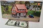 Faller New #131374 1/87 Scale Plastic Kit Small Half Timbered House Marklin. Fixed Price $13.59.
