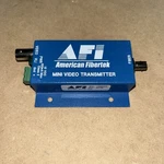 American Fibertek MTM-100 Mini Video Transmitter Optic Cctv 12VDC New. Fixed Price $149.00.