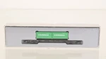 Marklin 82661 Four-axle Flat Car With Two Containers Z Scale. Fixed Price $39.99.