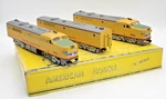 American Models Union Pacific A-b-a Alco Diesel Locomotive Set Dc/scale. Fixed Price $444.99.